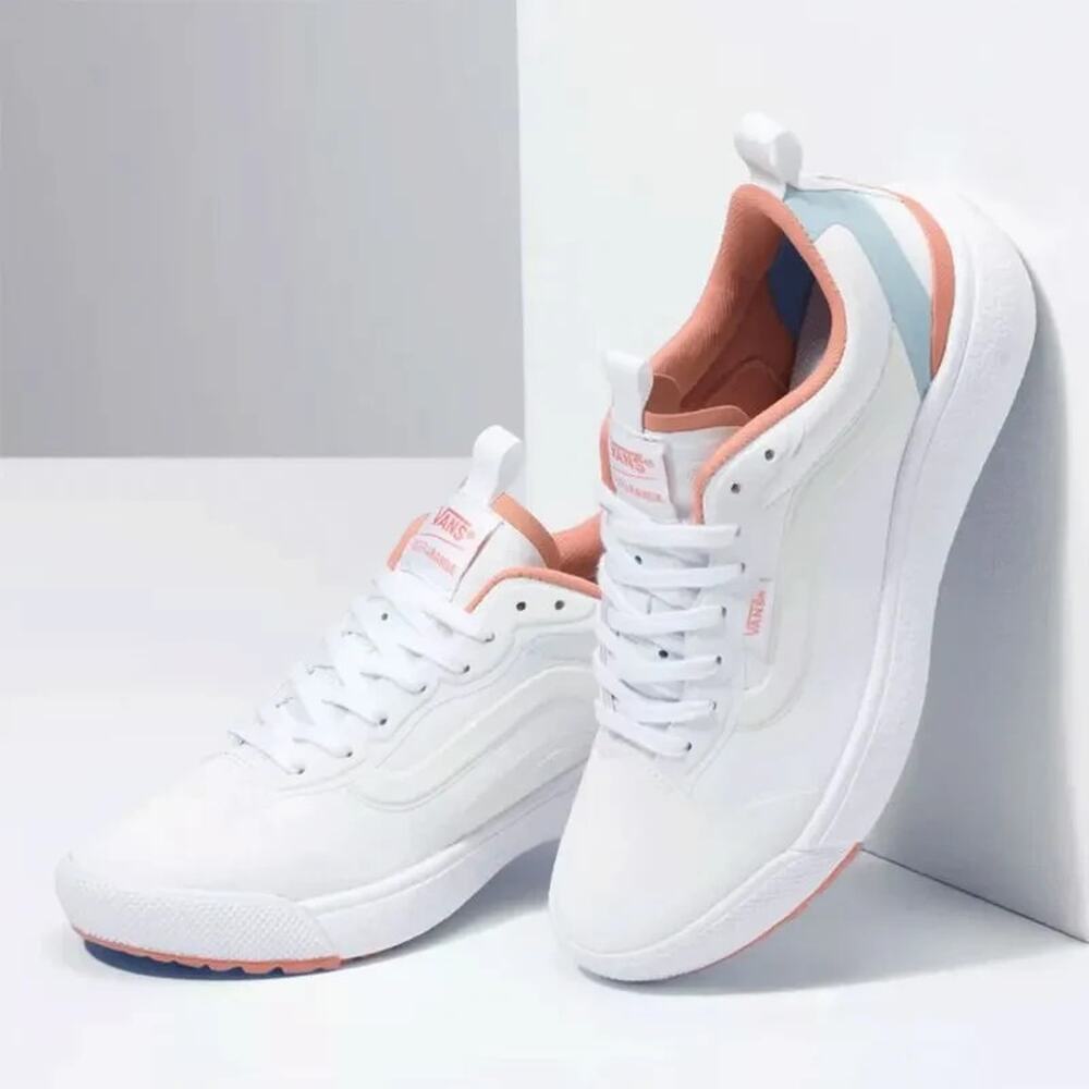 VANS Ultrarange EXO Carbon Winter Sky White Unisex Skate Shoes Size 4 M, 5.5 W